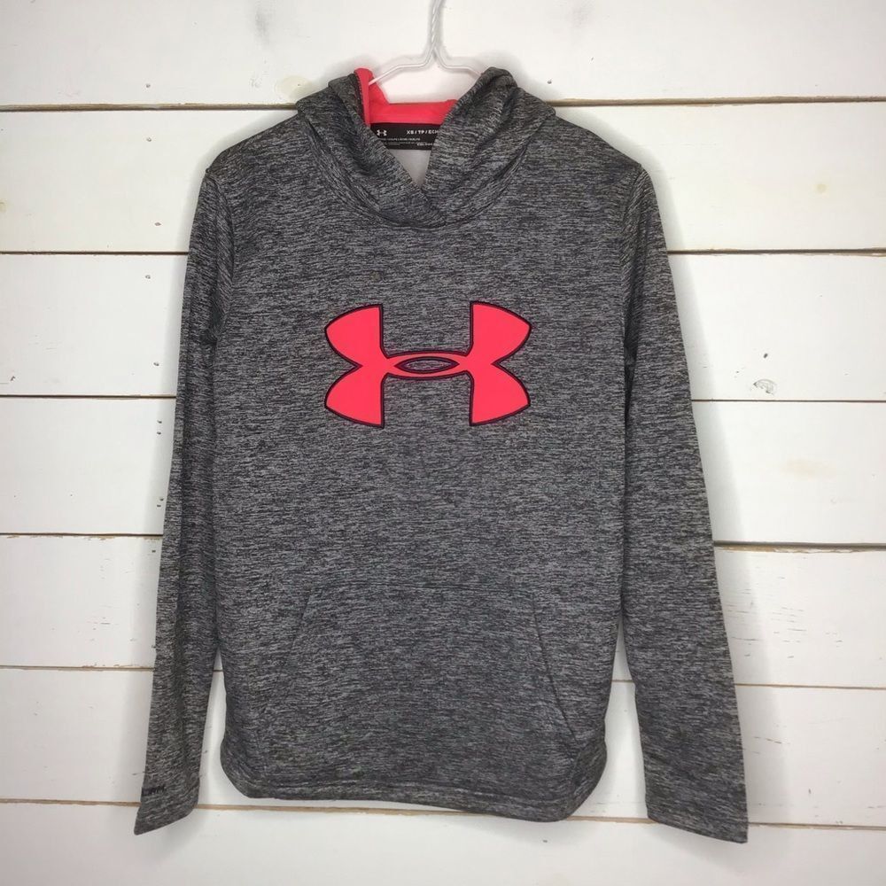 New Under Armour Big Logo UA Storm Hoodie Heather